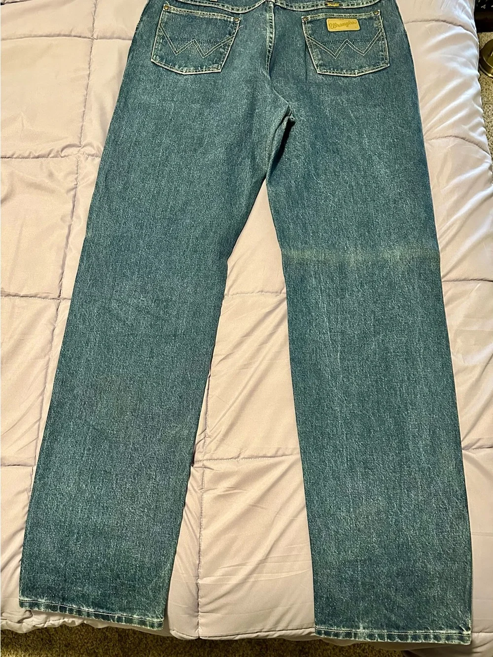 Wrangler Men's George Strait Cowboy Cut Jeans - Blue Denim